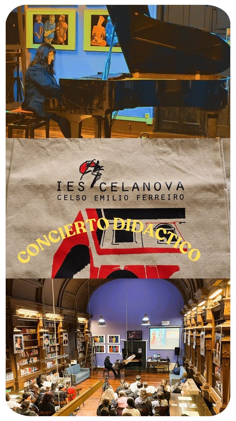 Cartel del Concierto Didáctico, IES Celanova